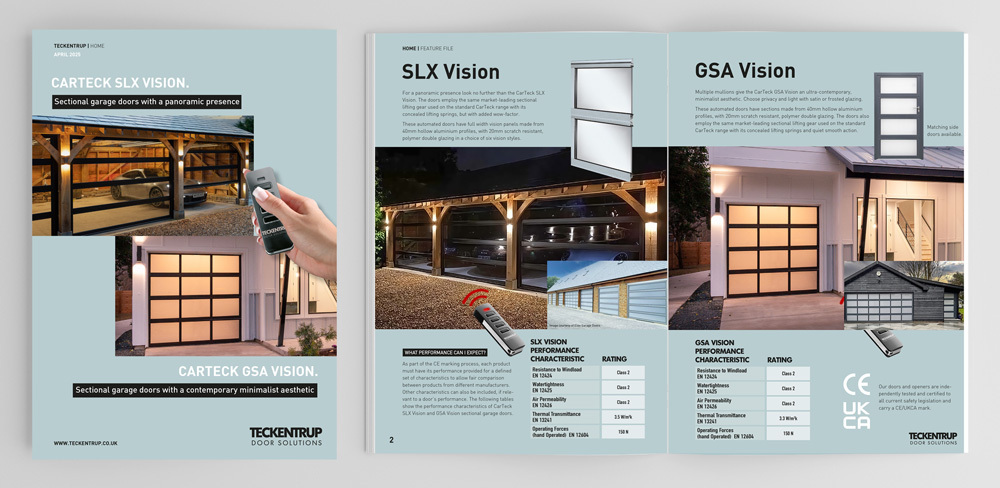 Teckentrup SLX GSA Garage Door Brochure 2025